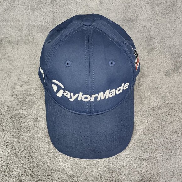 Blue TaylorMade Pebble Beach Invitational Baseball Cap Hat - Picture 3 of 10